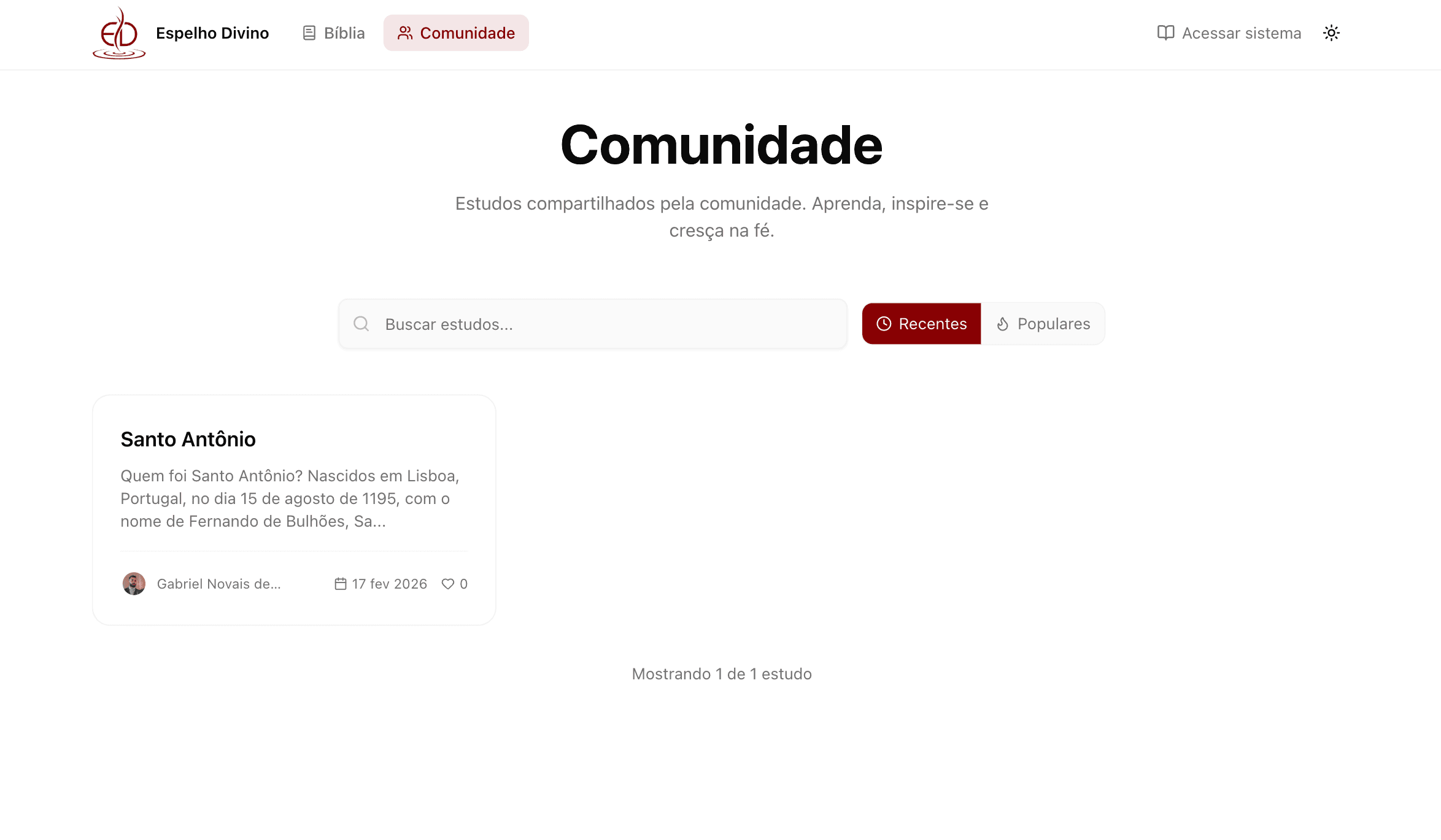 Comunidade